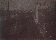 Alden J Weir The Plaza Nocturne oil painting picture wholesale